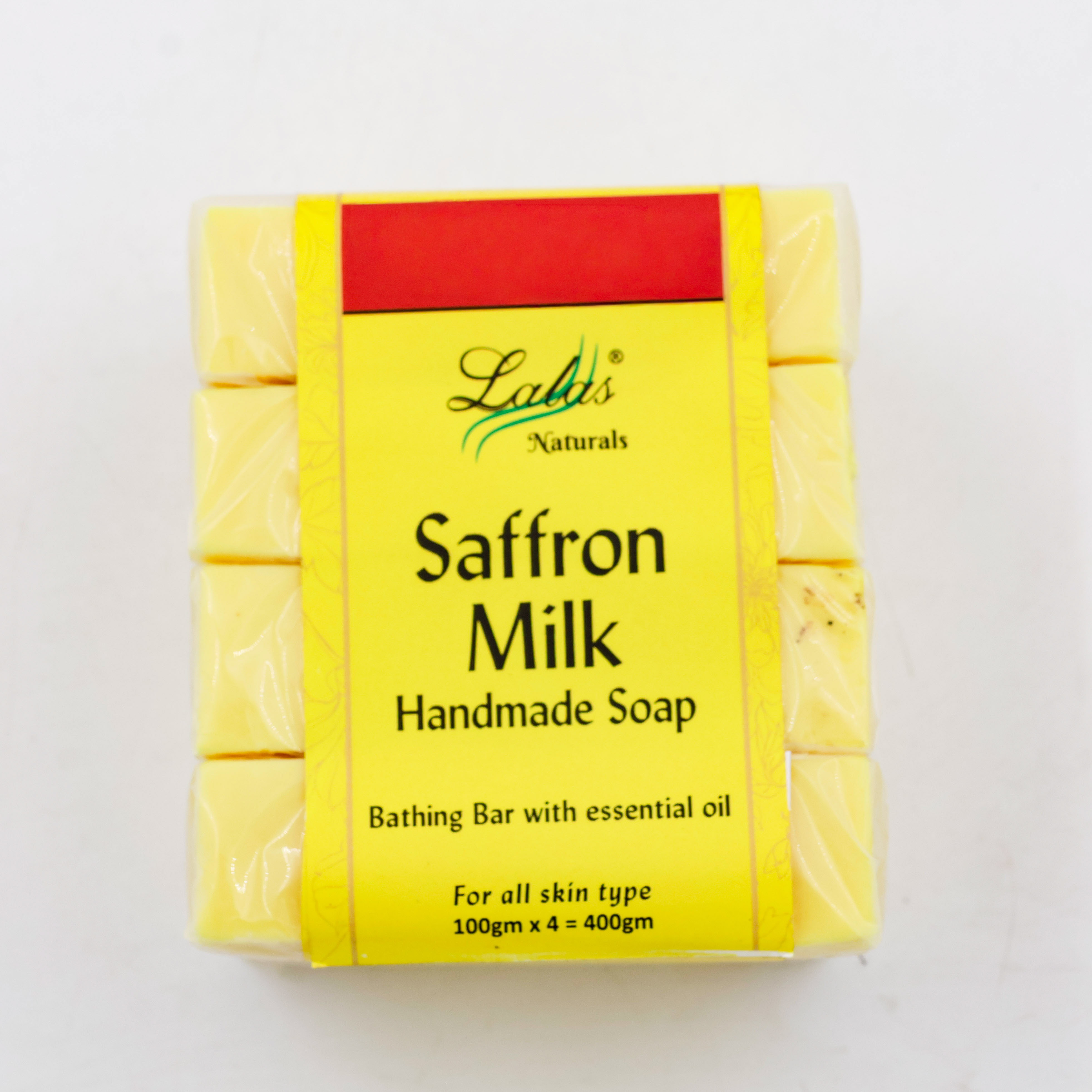Lalas Soap Handmade Saffron Milk 4PC 400 g